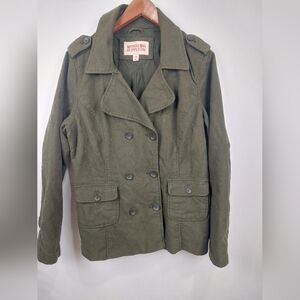 Mossimo Supply Co. Women's Green Corduroy Utility Jacket